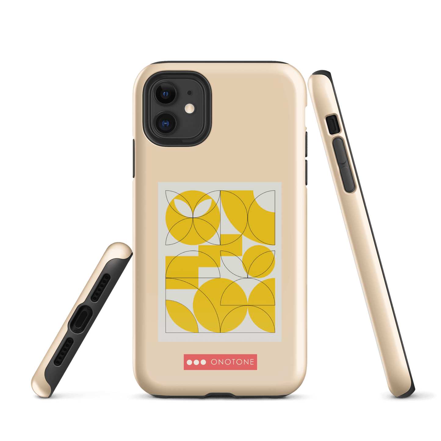 Dual Layer Bauhaus modern iPhone® Case ( MD-3073)