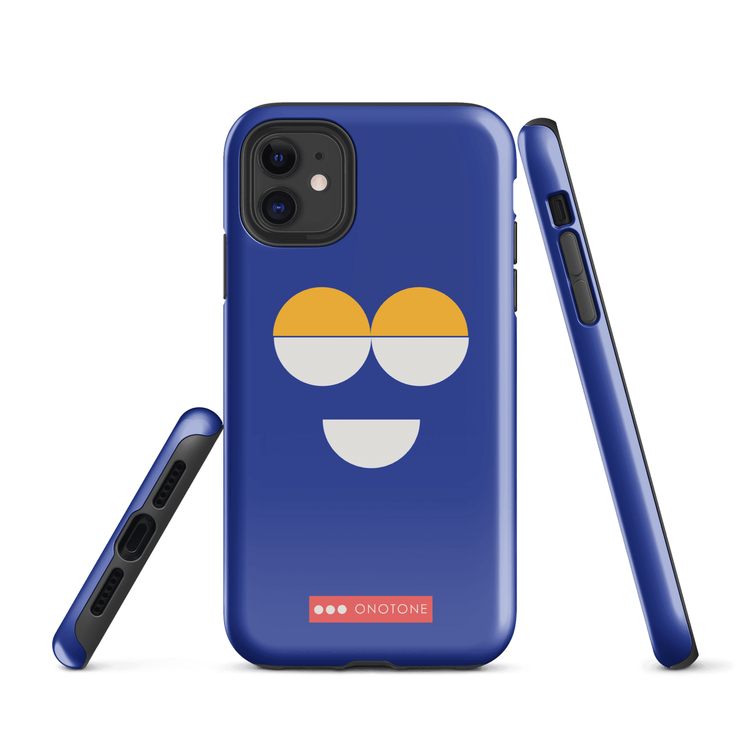 Dual Layer blue modern iPhone® Case ( MD-2961)