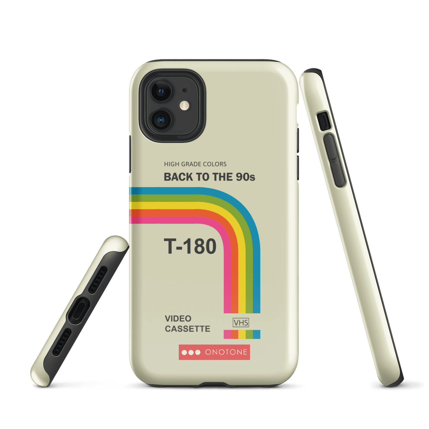 Dual Layer back to 90s VHS modern iPhone® Case ( MD-1281)