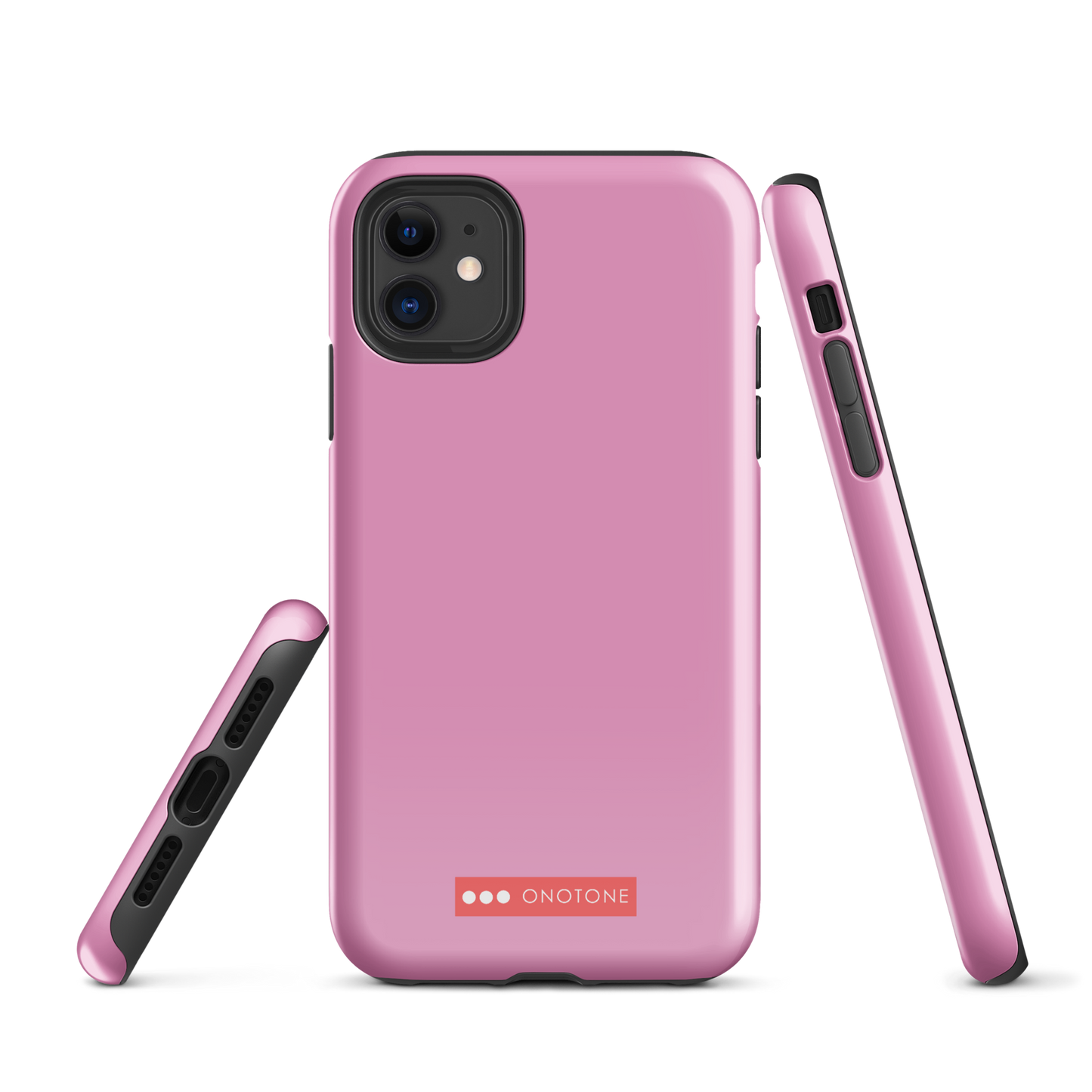 Dual Layer pink iPhone® Case - Pantone® 333