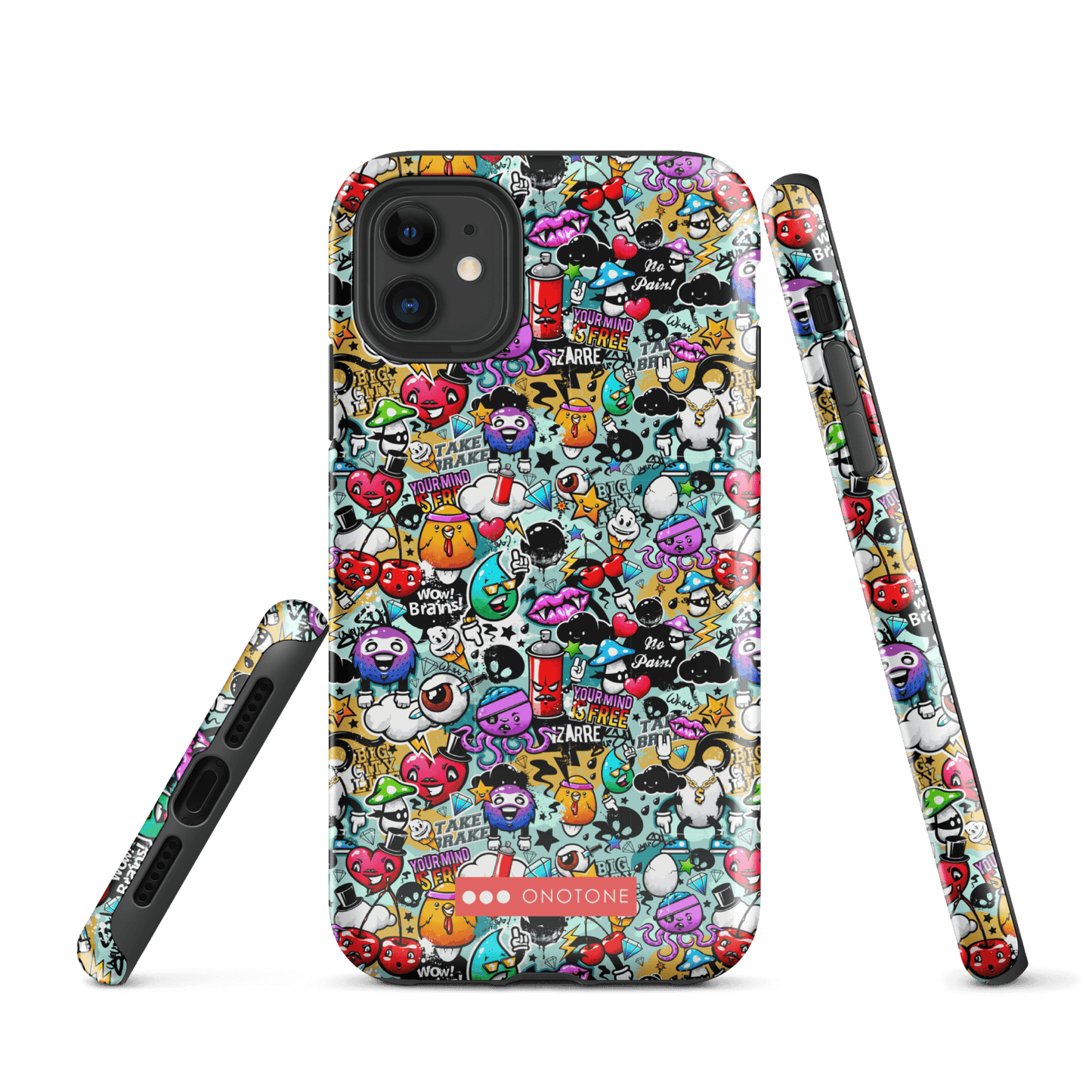 Dual Layer iPhone® Case with Street Art