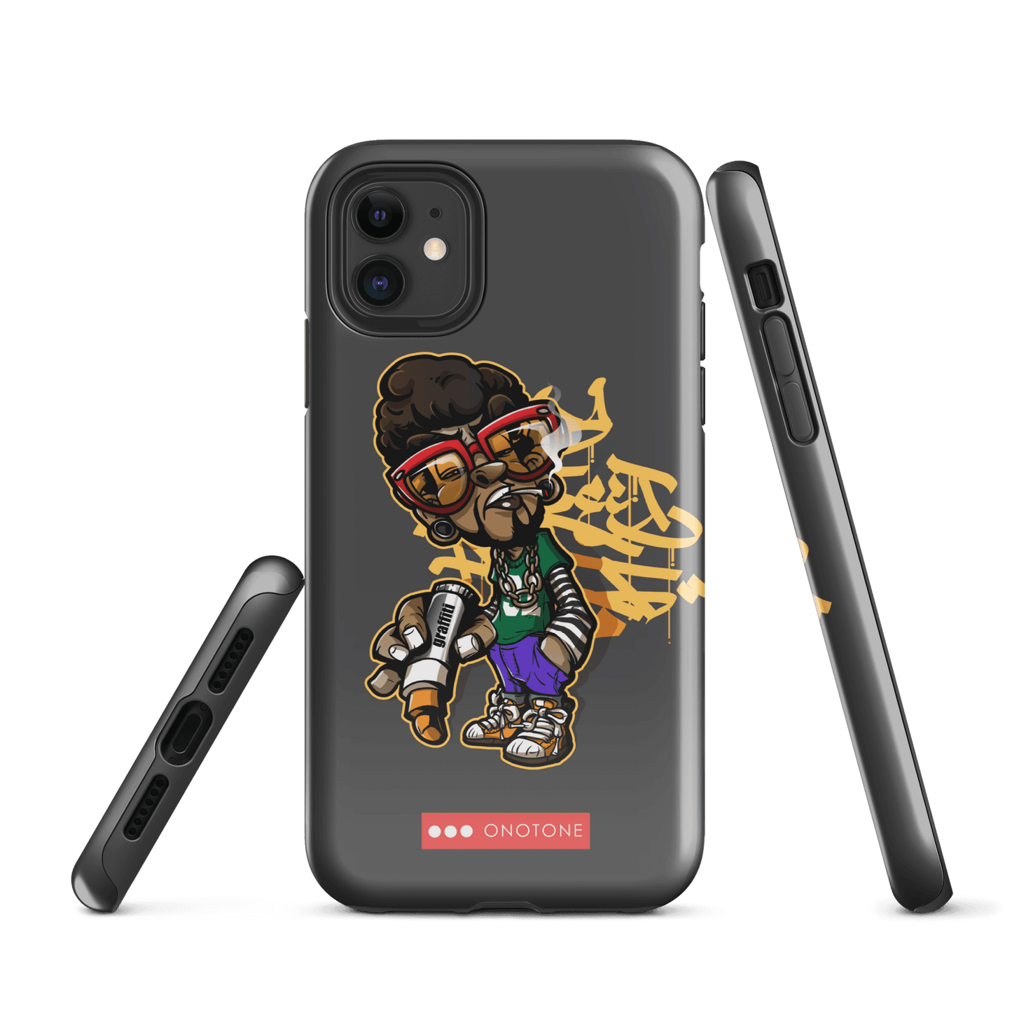 Dual Layer iPhone® Case with Street Art