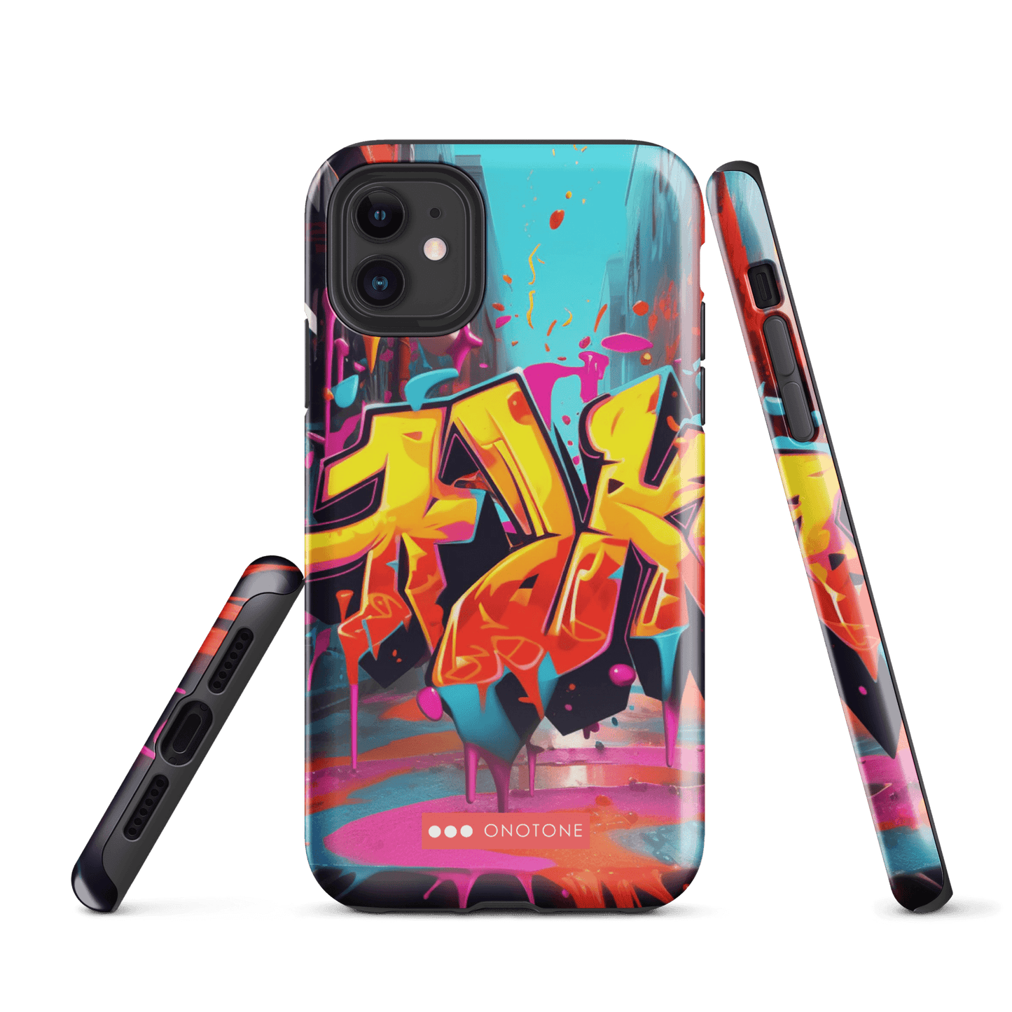 Dual Layer iPhone® Case with Street Art