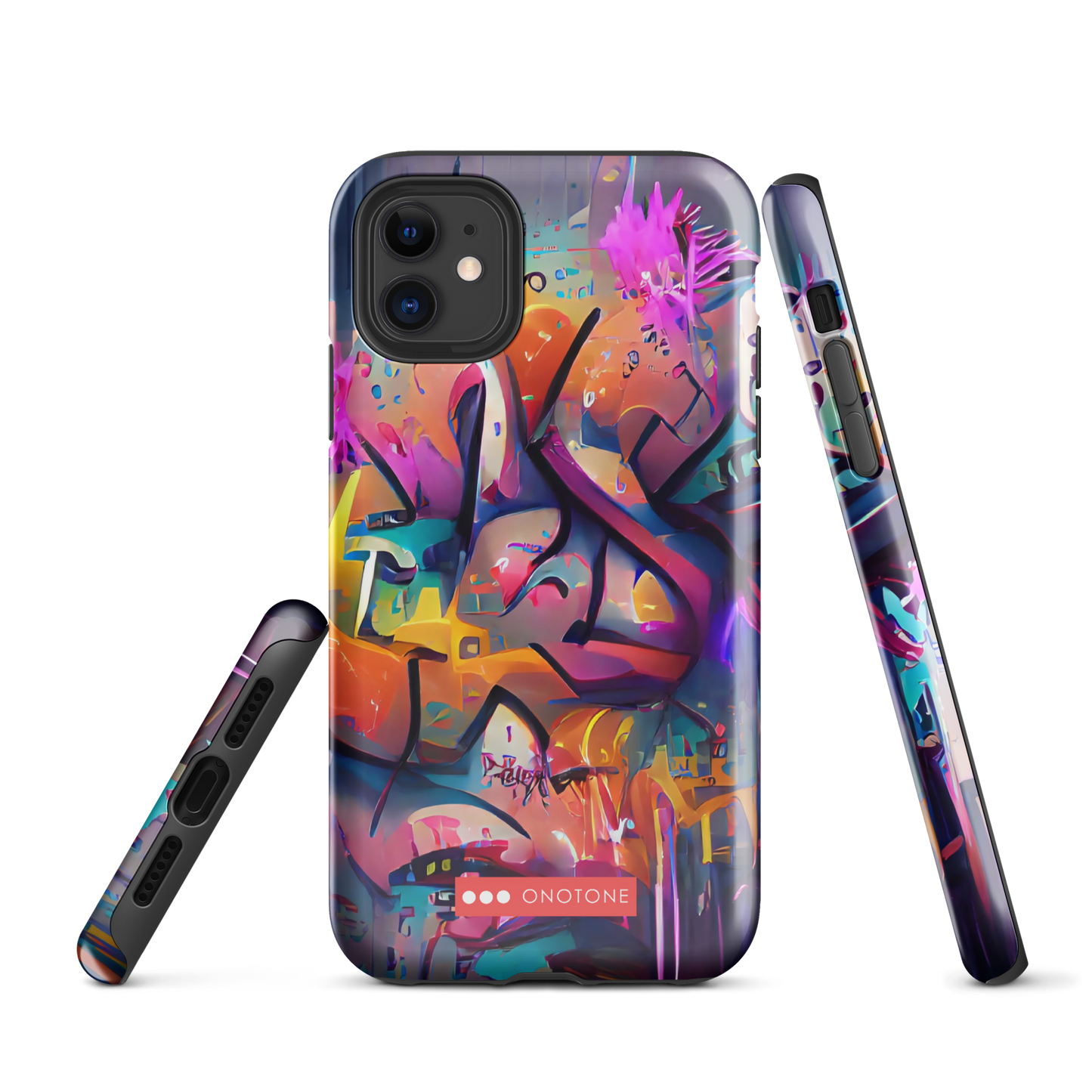 Dual Layer iPhone® Case with Street Art