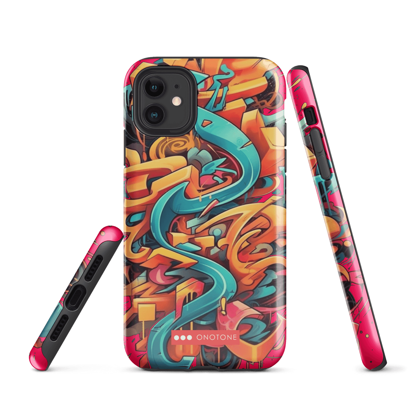 Dual Layer iPhone® Case with Street Art