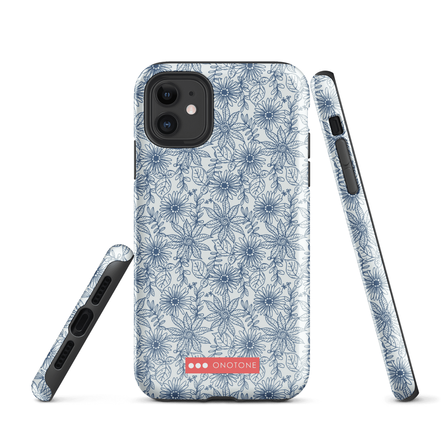 Japanese design indigo iPhone® Case (IND-041)