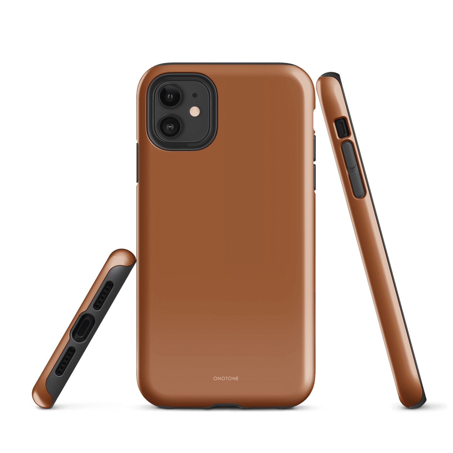 Solid Color brown iPhone® Case - Pantone® 160