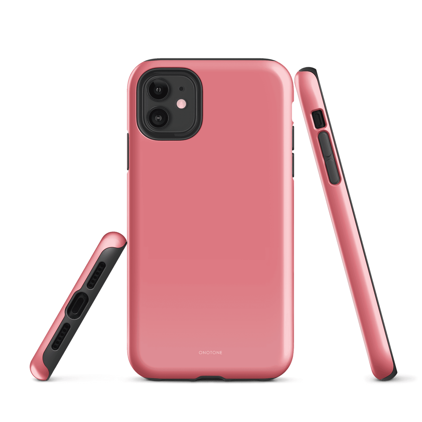 Solid Color pink iPhone® Case - Pantone® 177