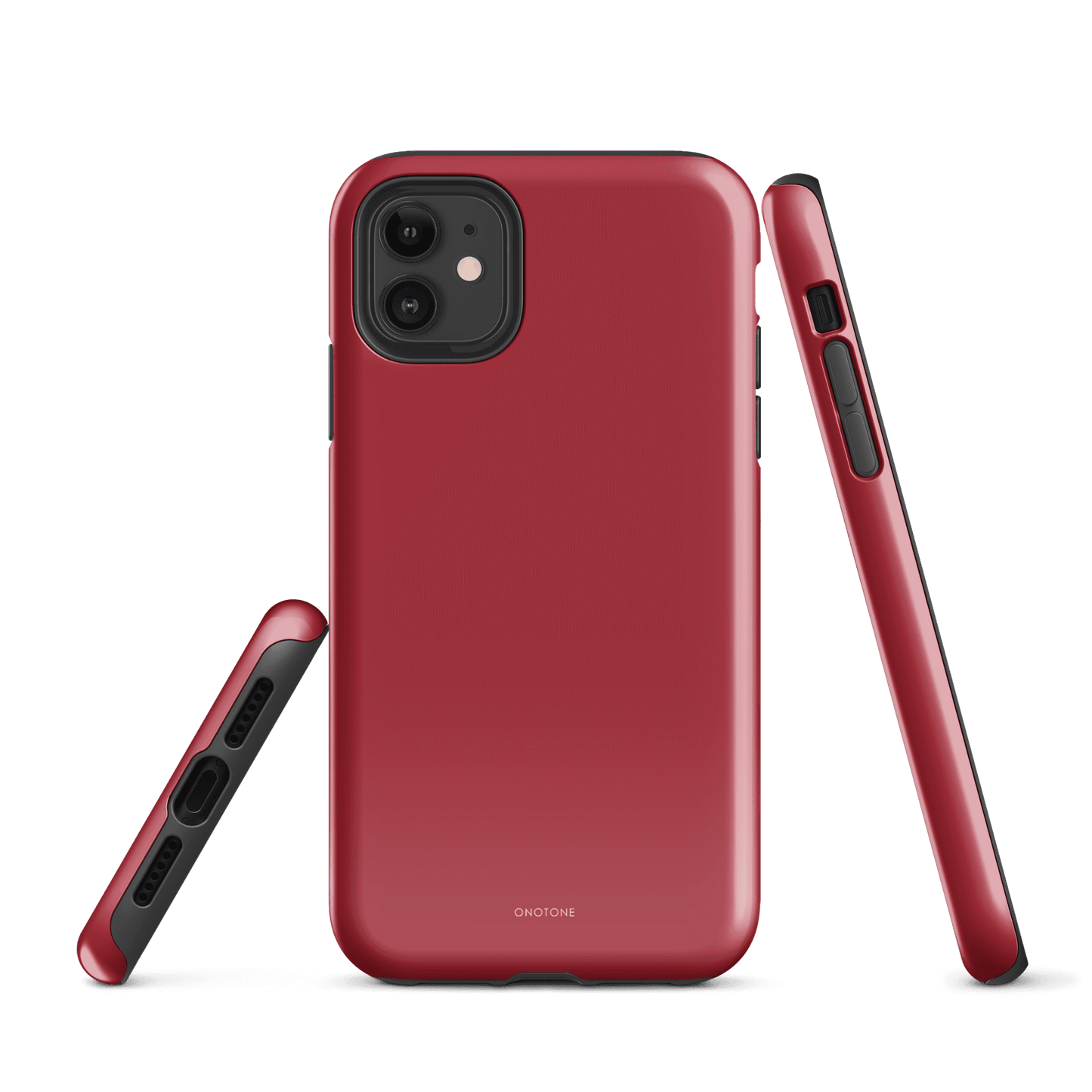 Solid Color red iPhone® Case - Pantone® 187