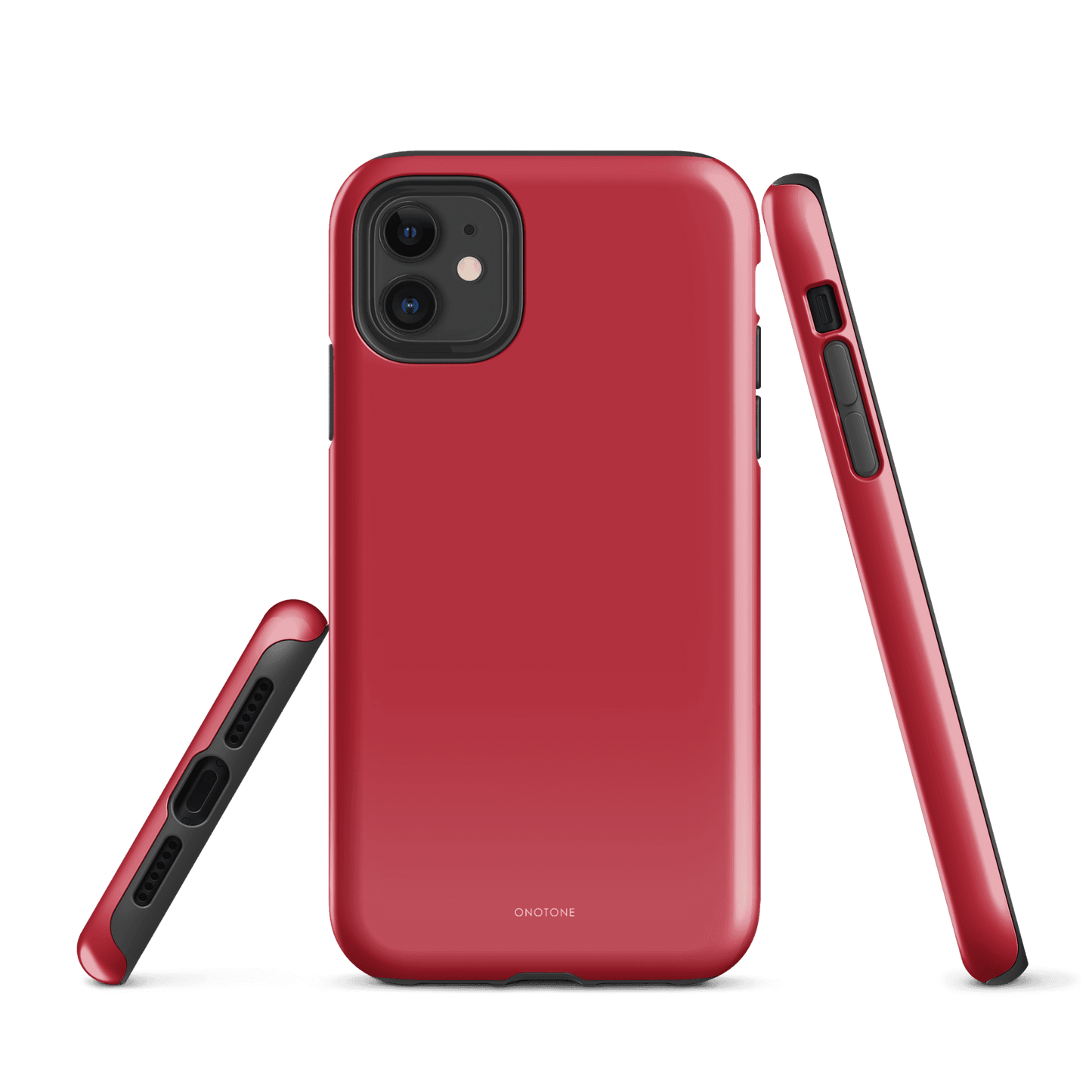 Solid Color red iPhone® Case - Pantone® 200