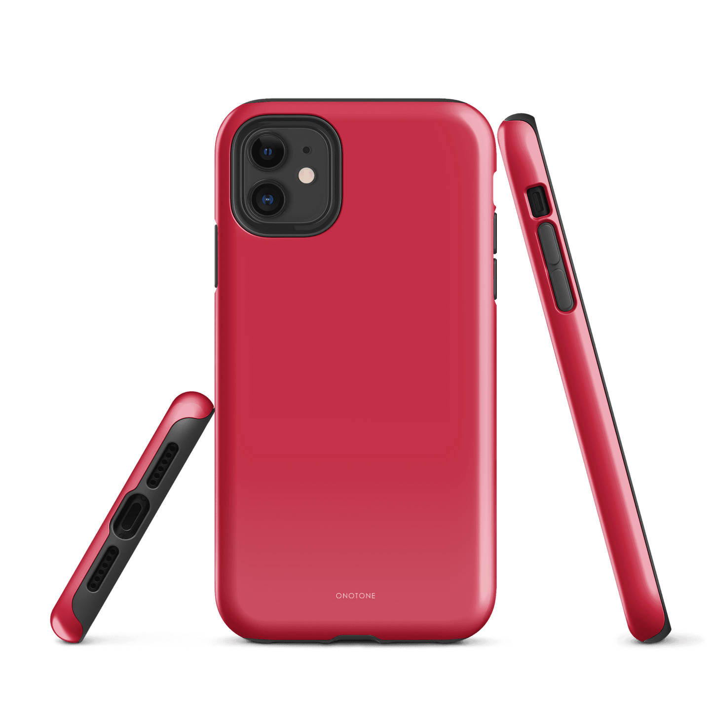 Solid Color red iPhone® Case - Pantone® 206