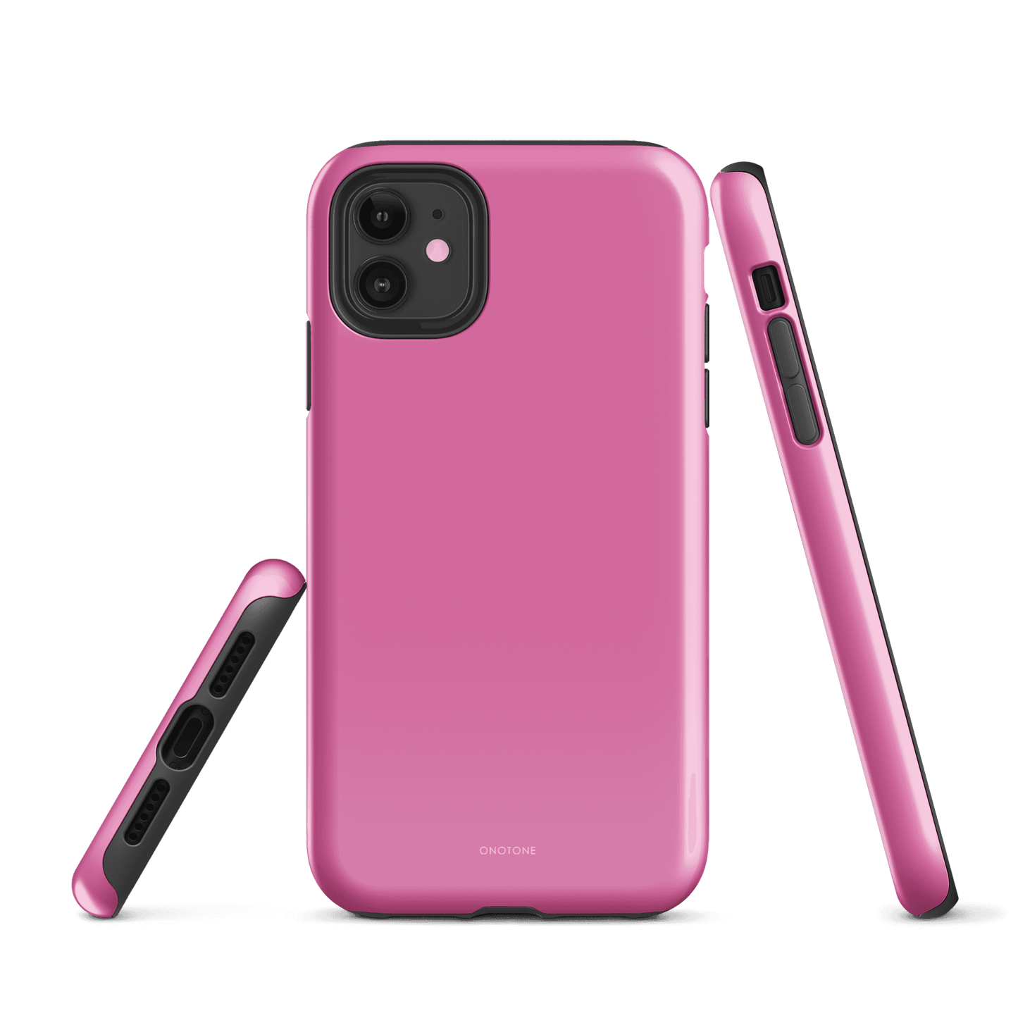 Solid Color pink iPhone® Case - Pantone® 218