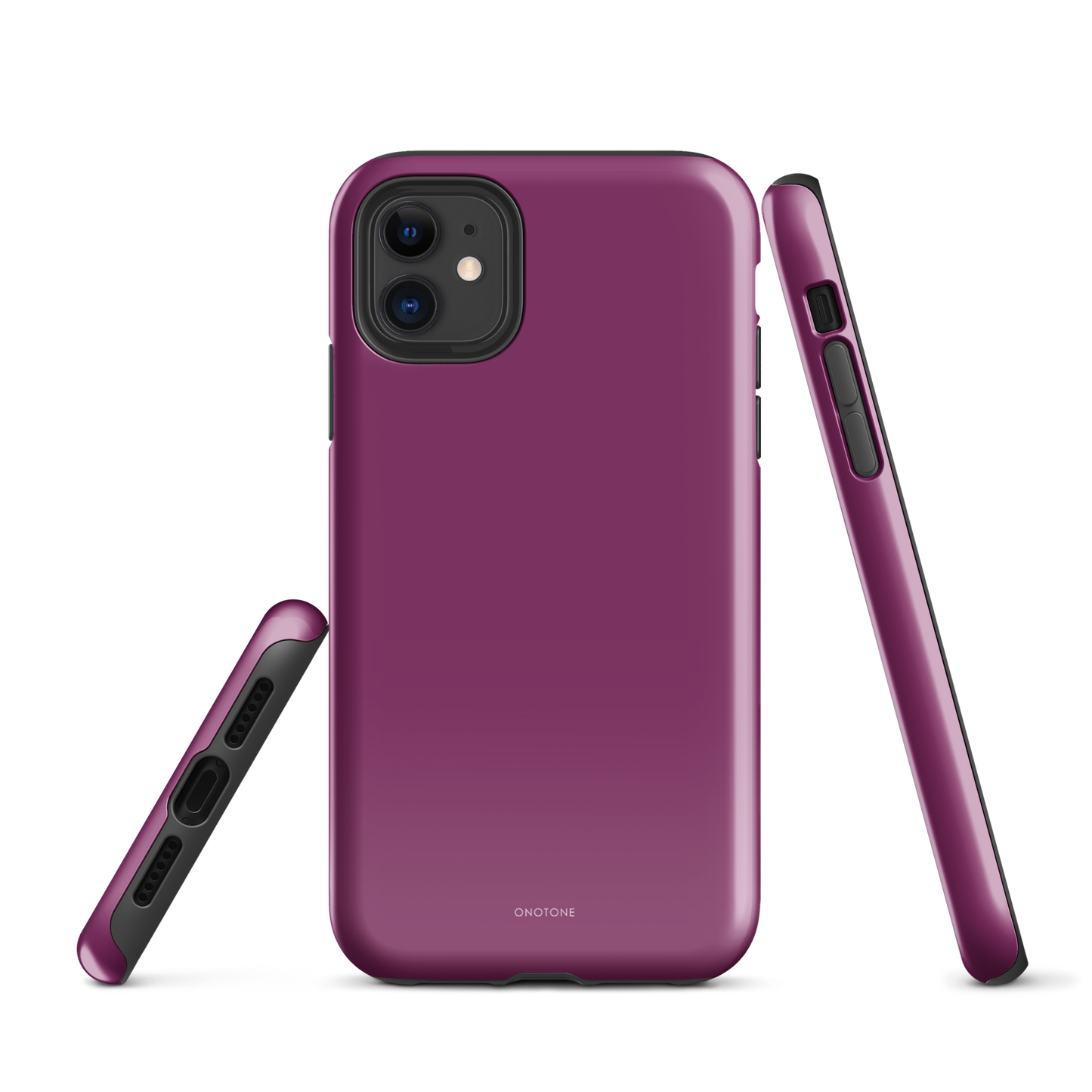 Solid Color purple iPhone® Case - Pantone® 242