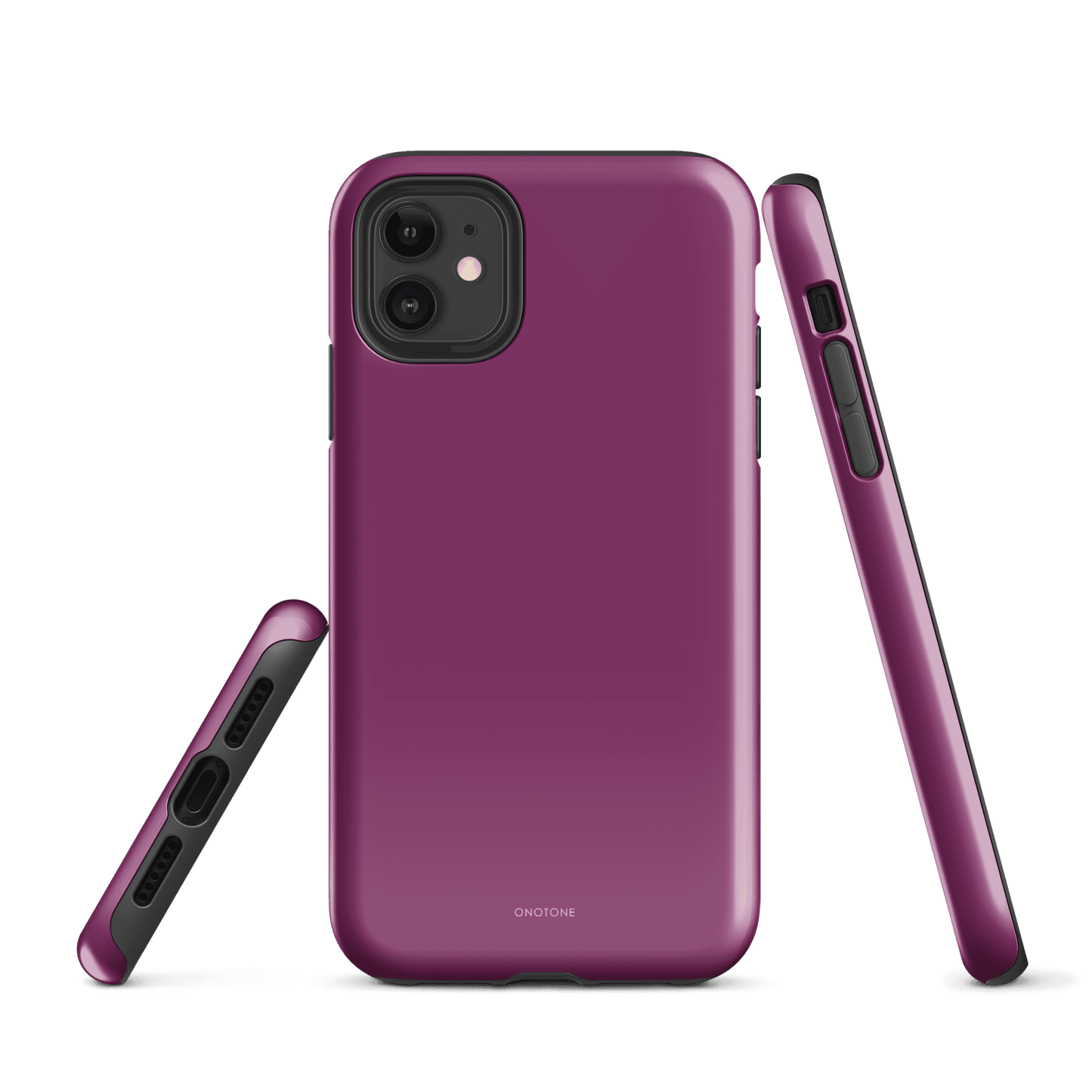 Solid Color purple iPhone® Case - Pantone® 242