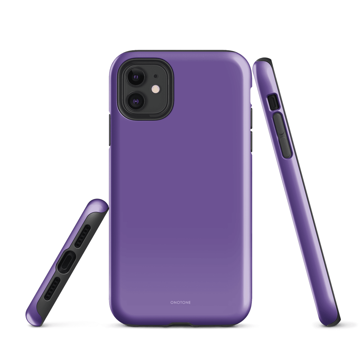 Solid Color purple iPhone® Case - Pantone® 266