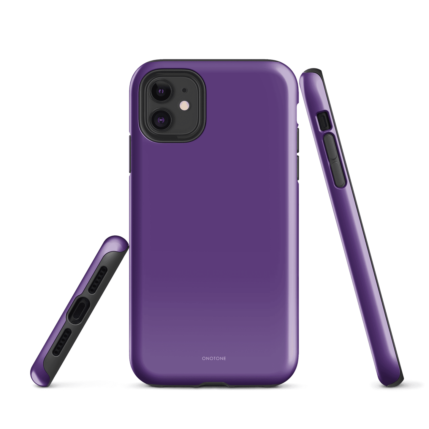Solid Color purple iPhone® Case - Pantone® 268
