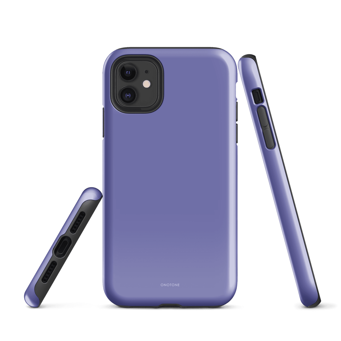 Solid Color purple iPhone® Case - Pantone® 272