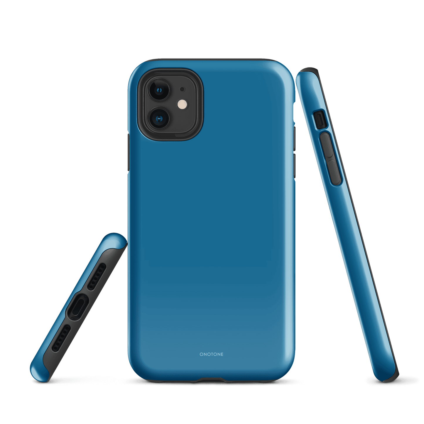 Solid Color blue iPhone® Case - Pantone® 307
