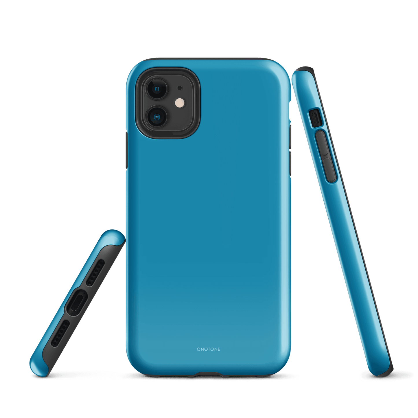 Solid Color blue iPhone® Case - Pantone® 313