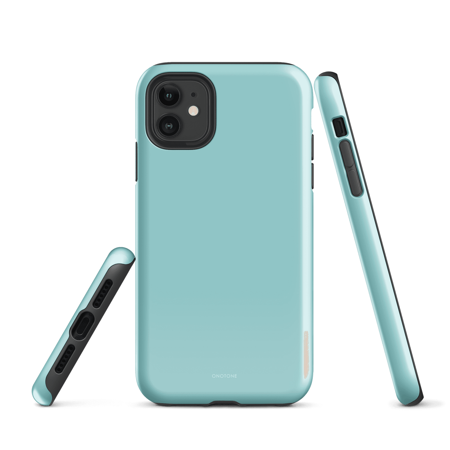 Solid Color blue iPhone® Case - Pantone® 324