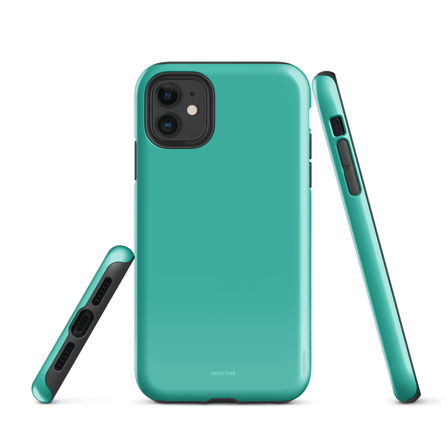 Solid Color turquoise iPhone® Case - Pantone® 333
