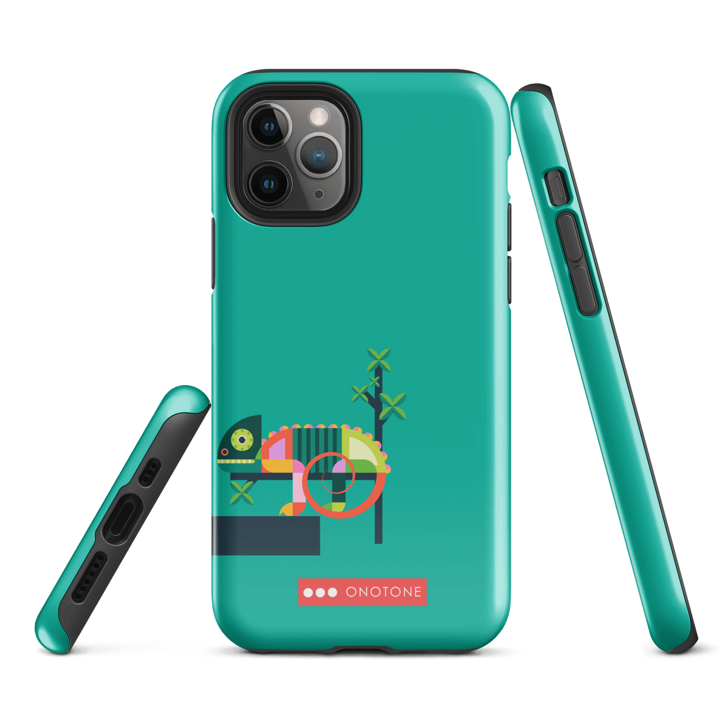 Dual Layer green modern iPhone® Case ( MD-2569)