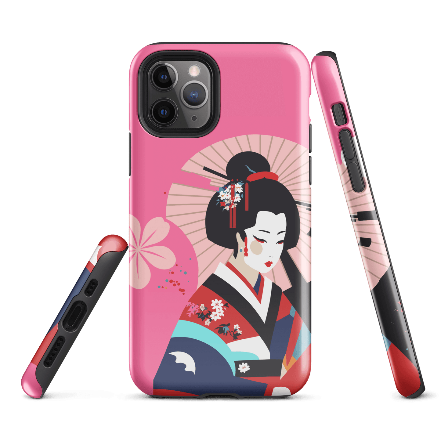 Dual Layer geisha modern iPhone® Case ( MD-2121)