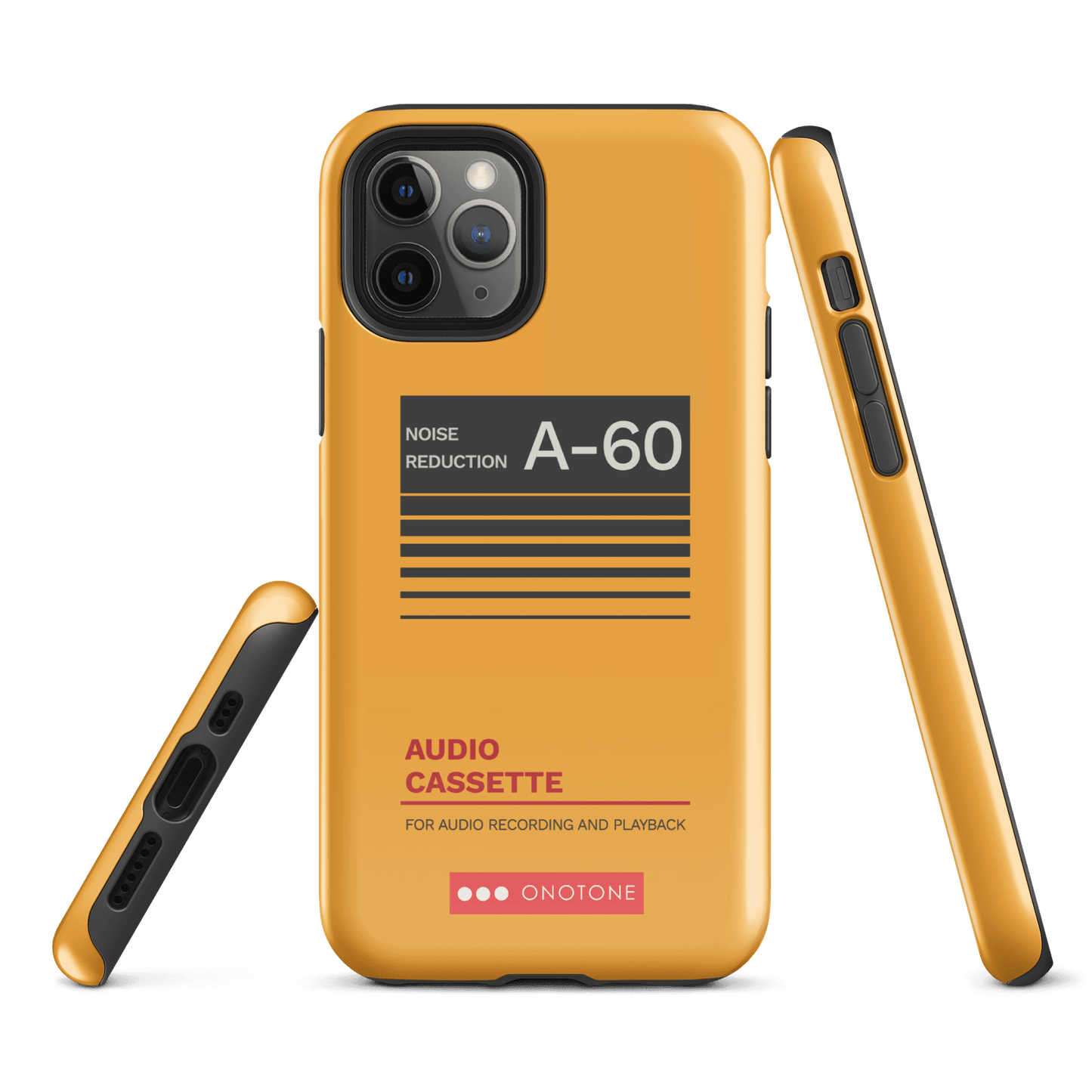 Dual Layer audio casette modern iPhone® Case ( MD-1225)