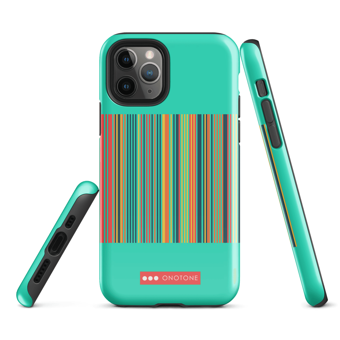 Dual Layer green modern iPhone® Case ( MD-1169)