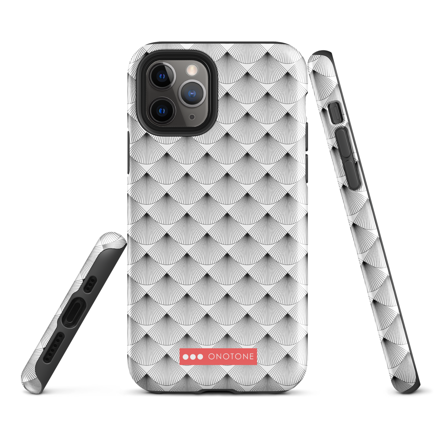 Japanese design indigo iPhone® Case with patterns