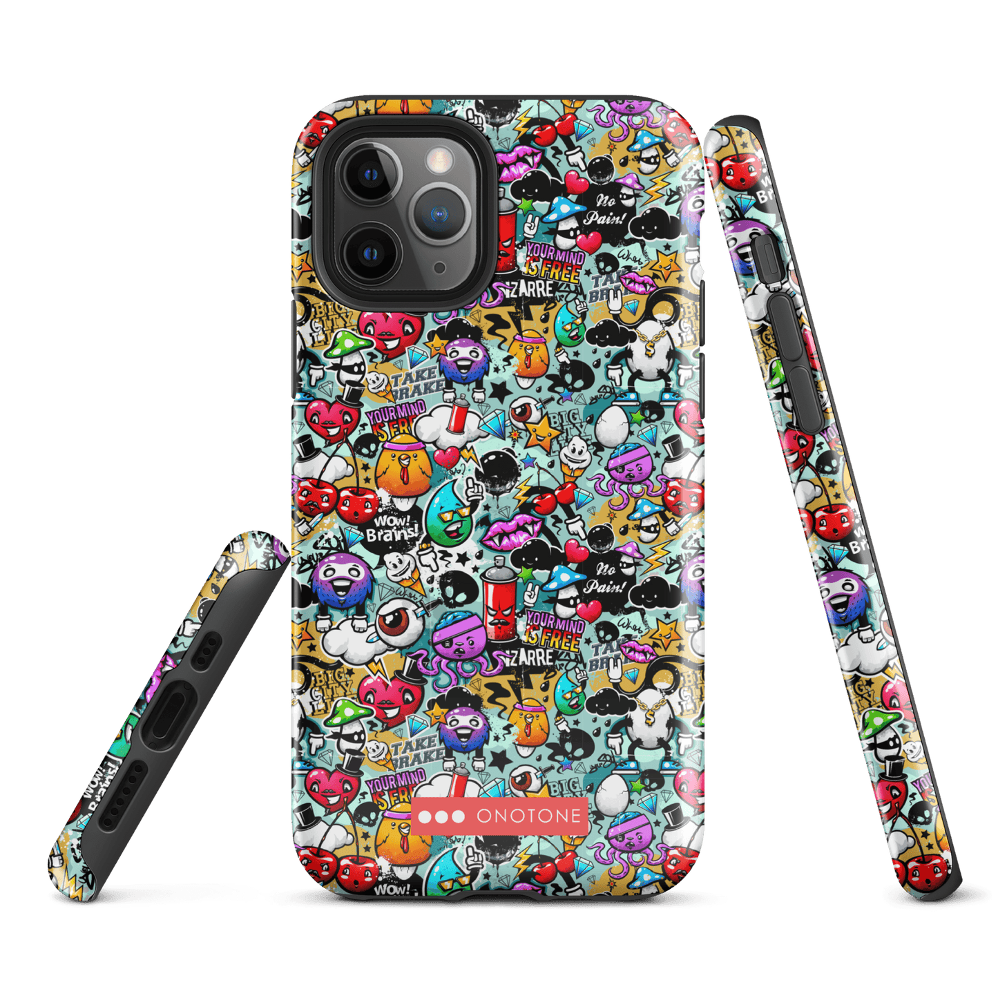 Dual Layer iPhone® Case with Street Art