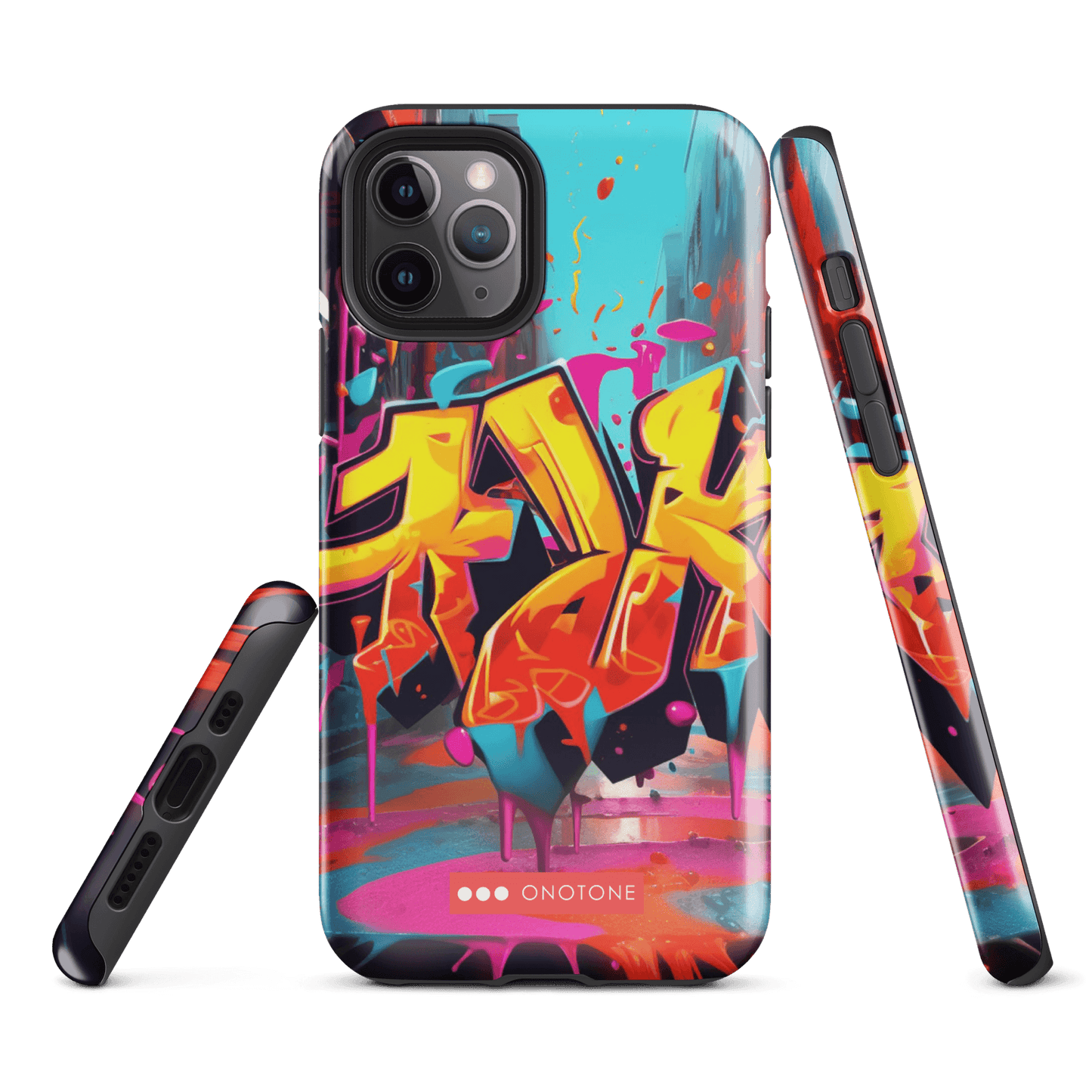 Dual Layer iPhone® Case with Street Art