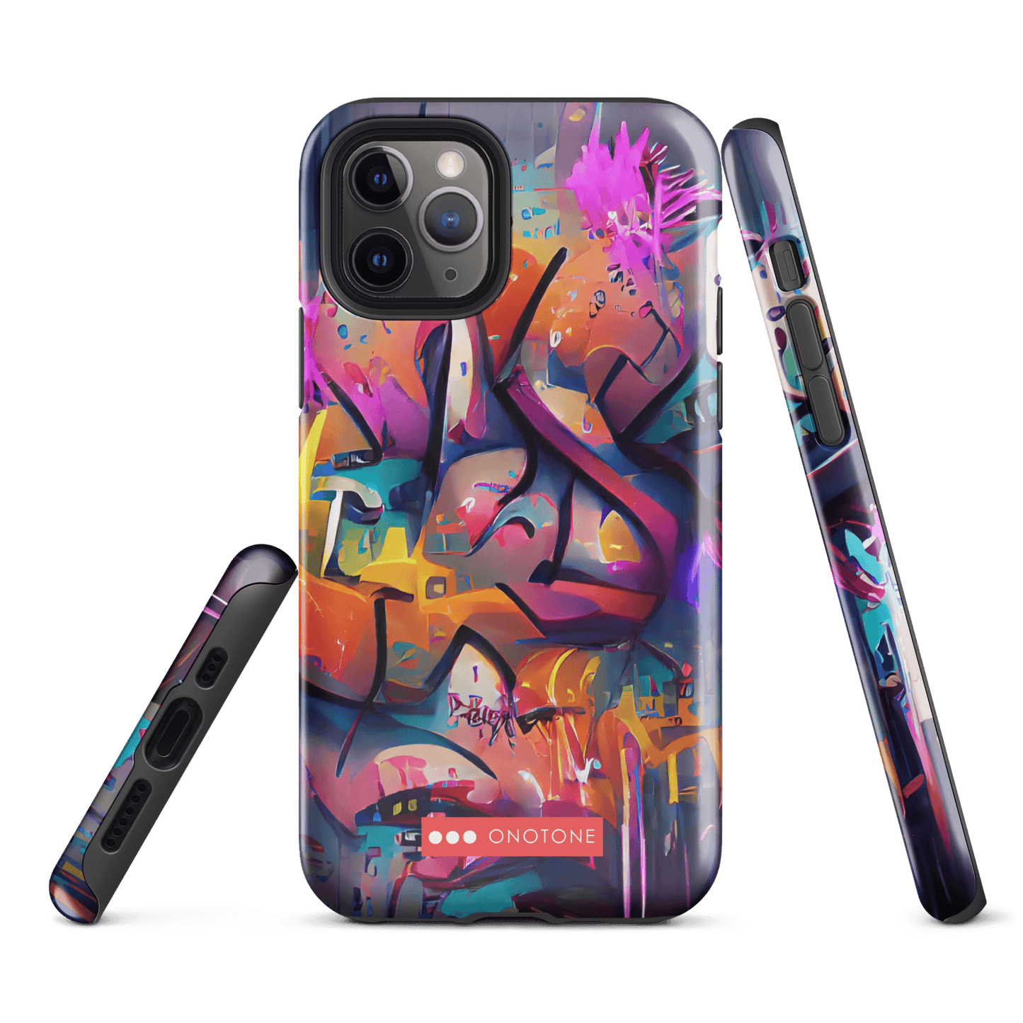 Dual Layer iPhone® Case with Street Art