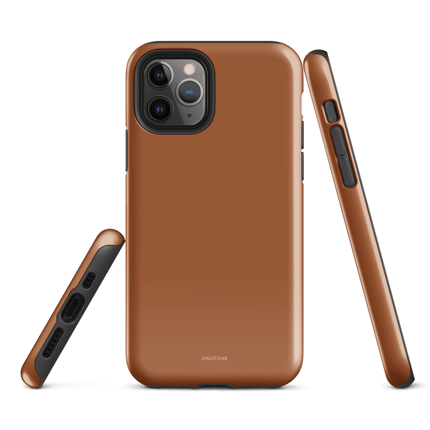 Solid Color brown iPhone® Case - Pantone® 160