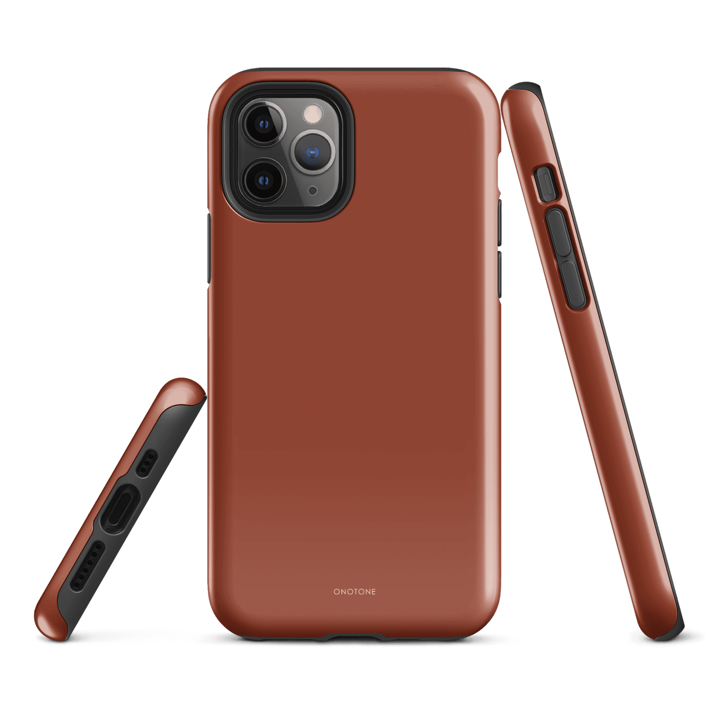 Solid Color brown iPhone® Case - Pantone® 174