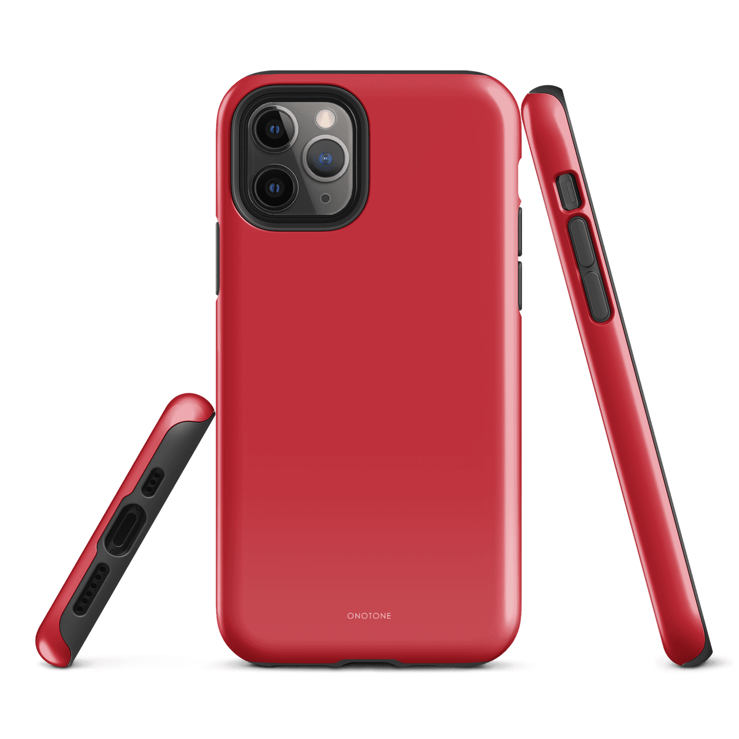 Solid Color red iPhone® Case - Pantone® 186