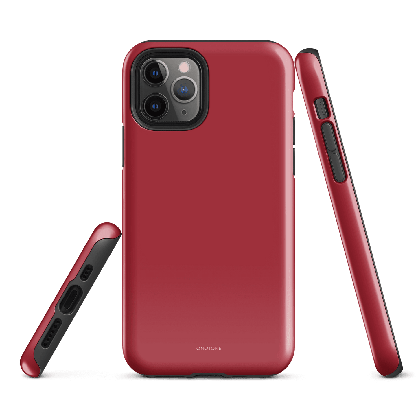 Solid Color red iPhone® Case - Pantone® 187