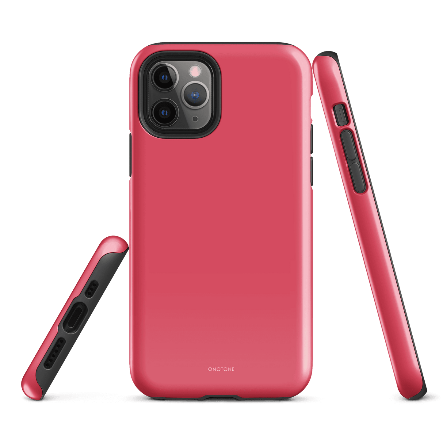 Solid Color red iPhone® Case - Pantone® 198