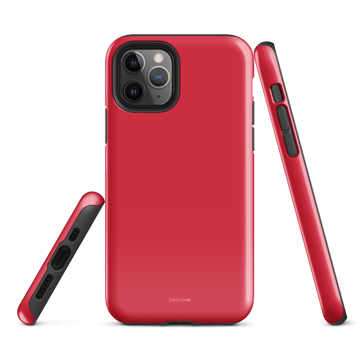 Solid Color red iPhone® Case - Pantone® 199