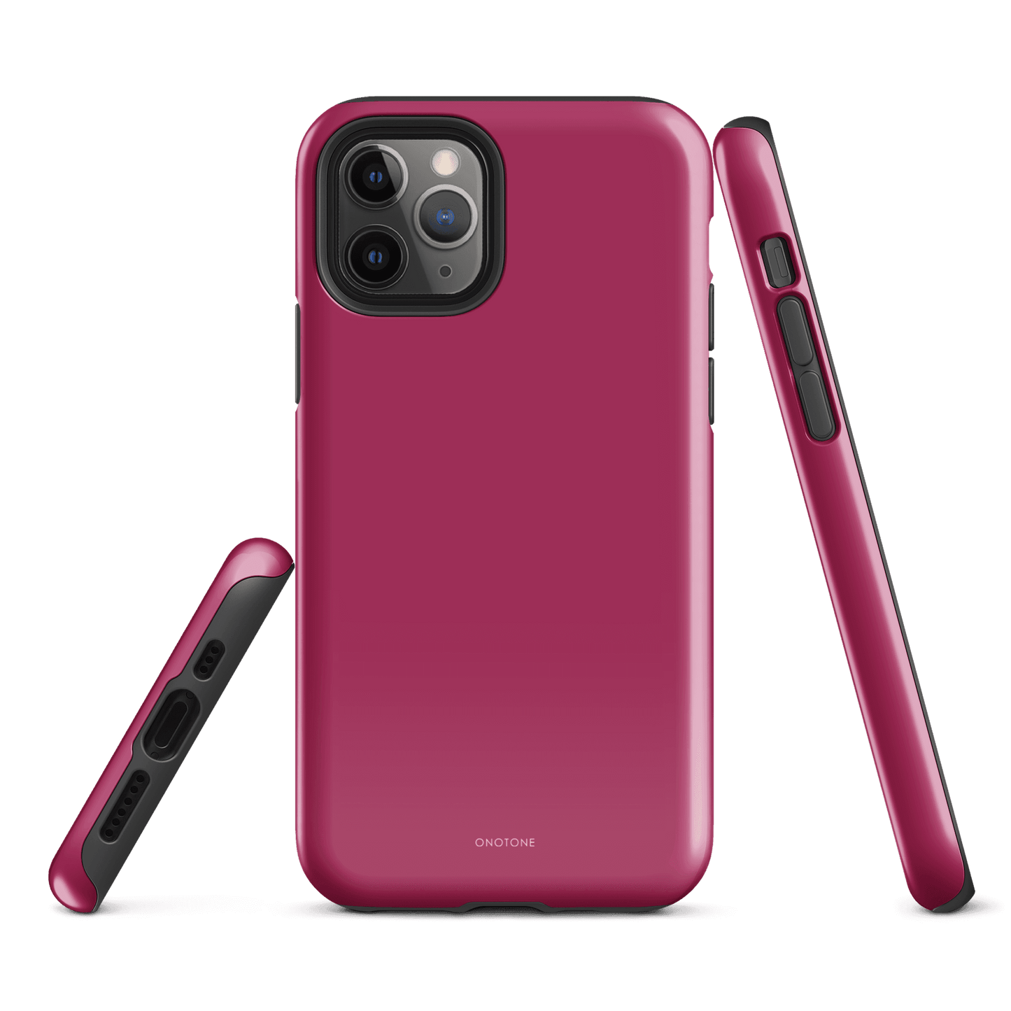 Solid Color pink iPhone® Case - Pantone® 220
