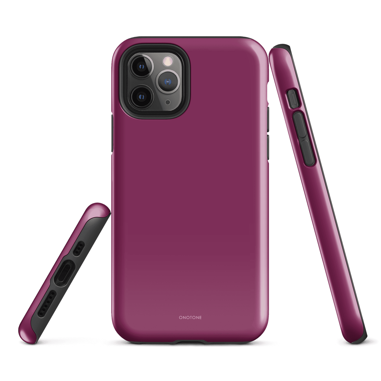 Solid Color purple iPhone® Case - Pantone® 235