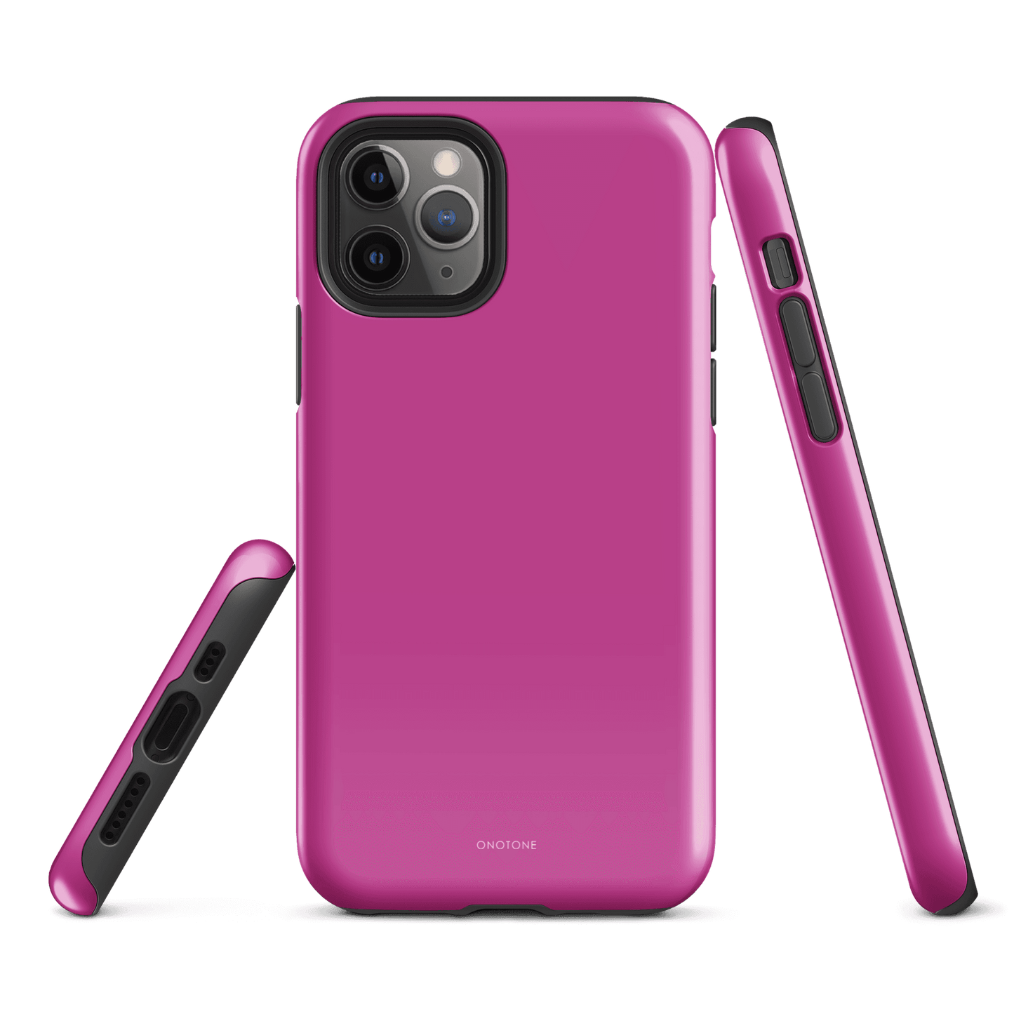 Solid Color pink iPhone® Case - Pantone® 240