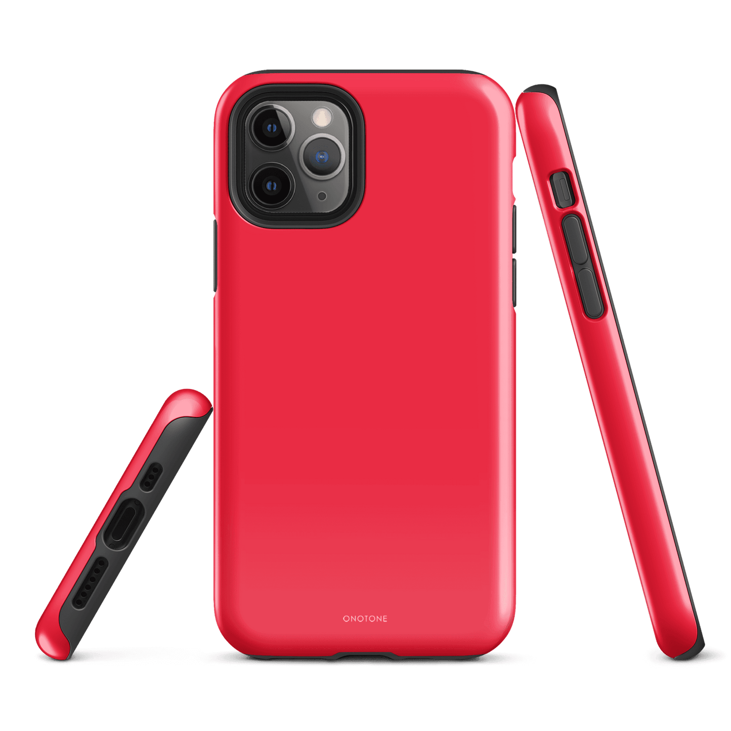 Neon Red iPhone Case