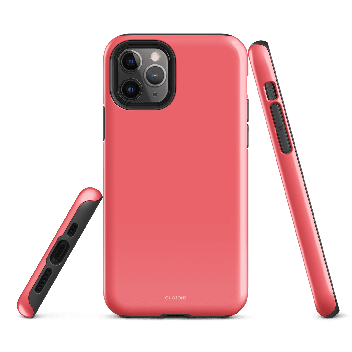 Light Coral Red iPhone Case