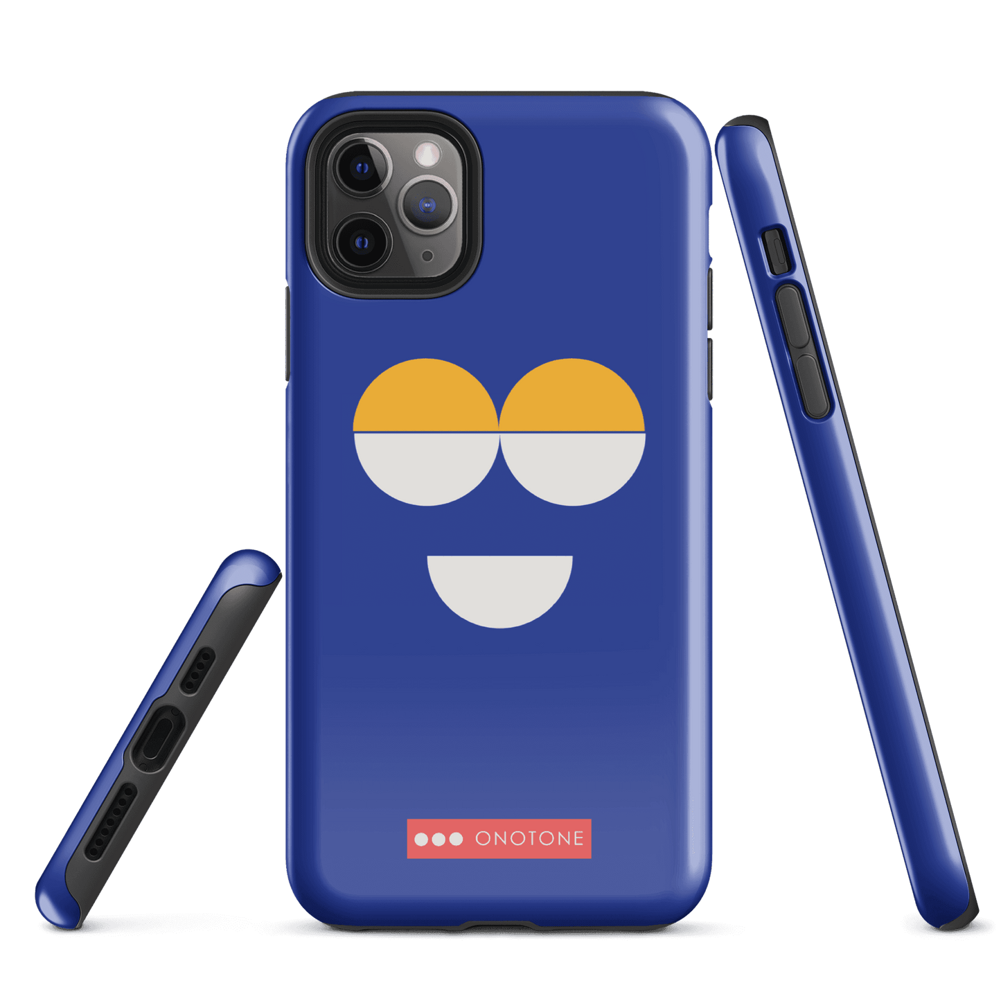 Dual Layer blue modern iPhone® Case ( MD-2961)
