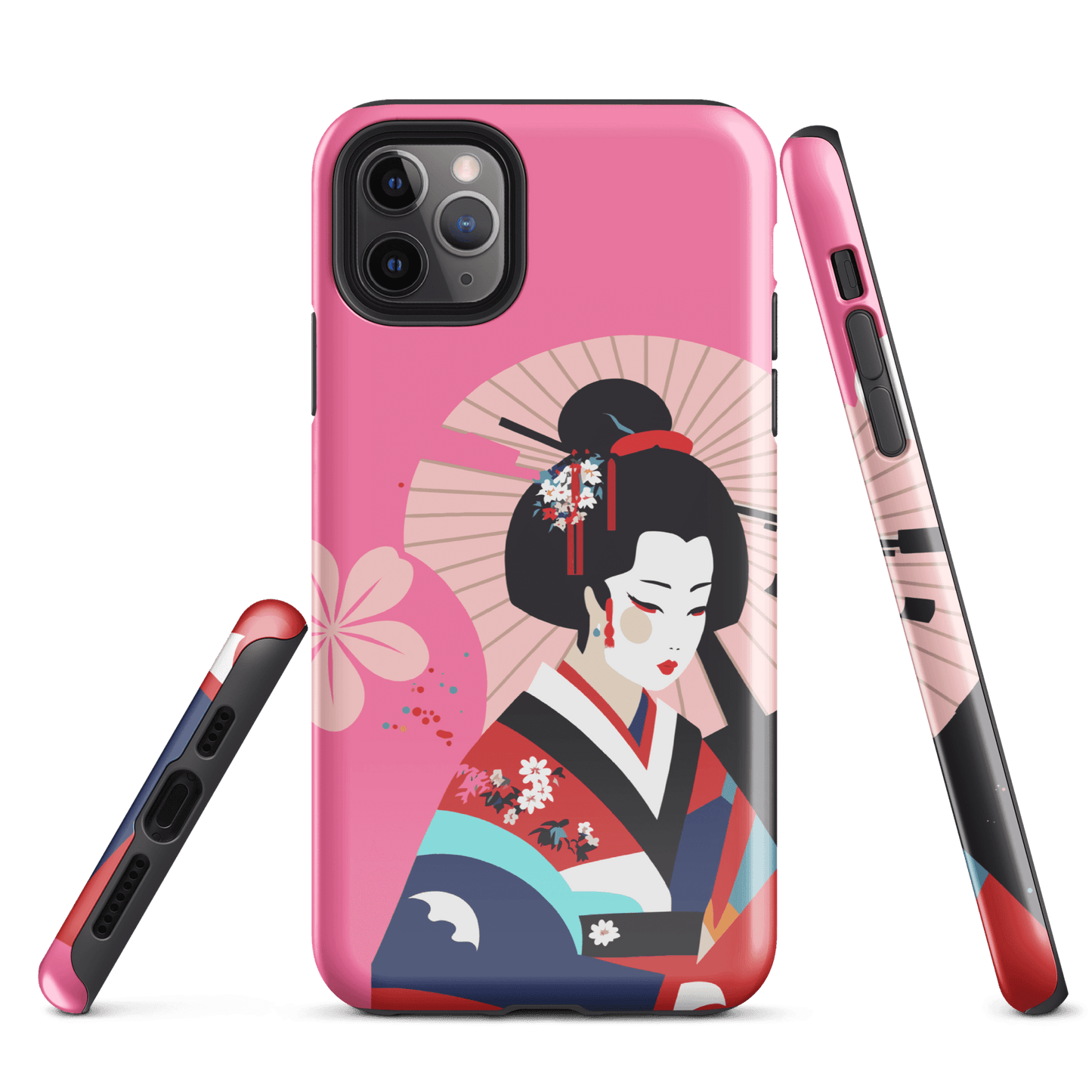 Dual Layer geisha modern iPhone® Case ( MD-2121)