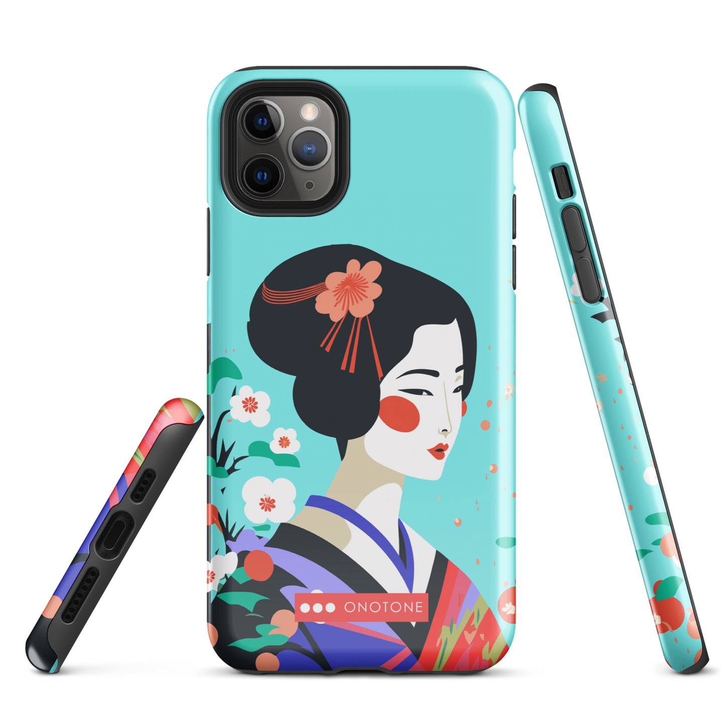 Dual Layer geisha modern iPhone® Case