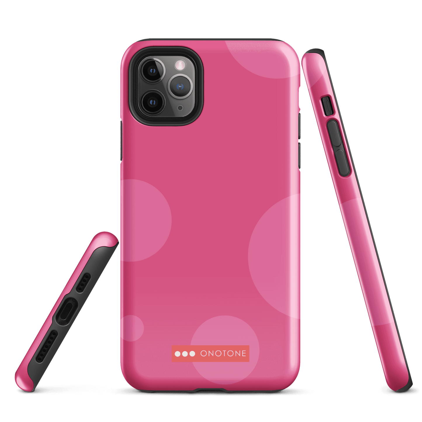 Dual Layer pink modern iPhone® Case ( MD-1729)