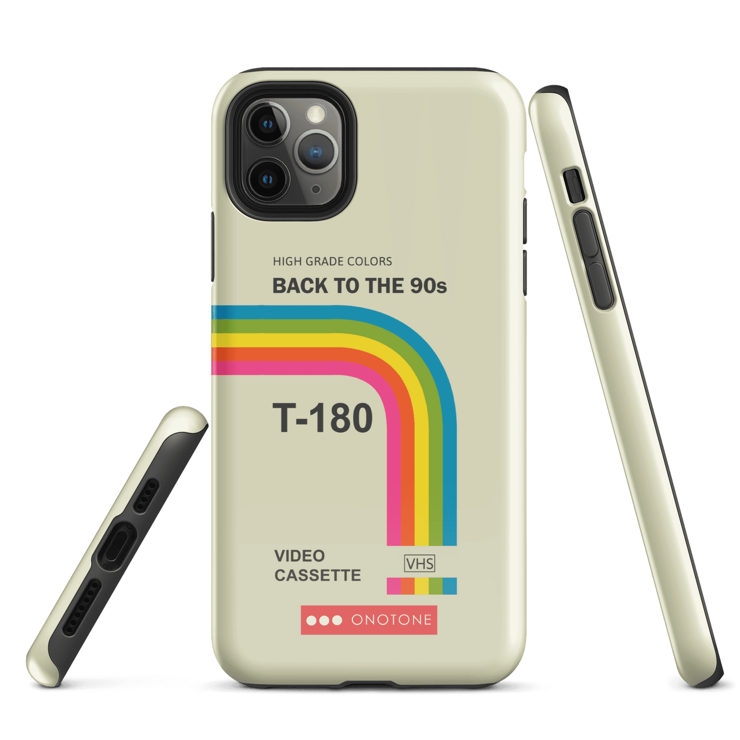 Dual Layer back to 90s VHS modern iPhone® Case ( MD-1281)