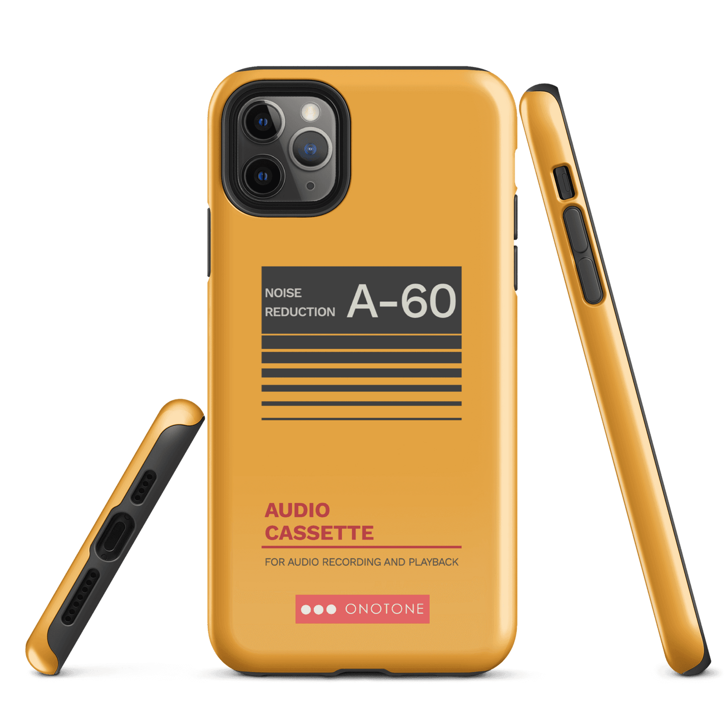 Dual Layer audio casette modern iPhone® Case ( MD-1225)